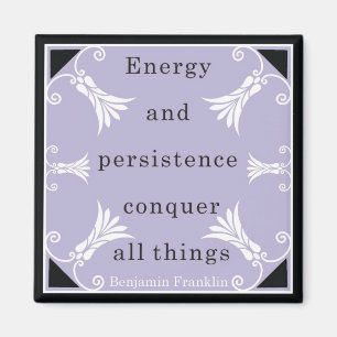 Imán Benjamin Franklin Quote Magnet