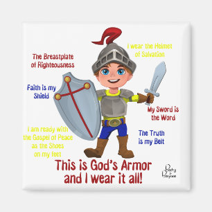 Imán Benjamin ser valiente - Armor de Dios2