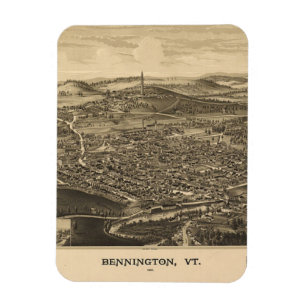 Imán Bennington antiguo, Vermont