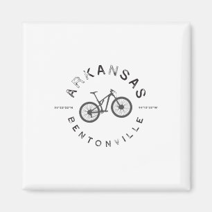 Imán Bentonville Arkansas Ciclismo de Montaña T