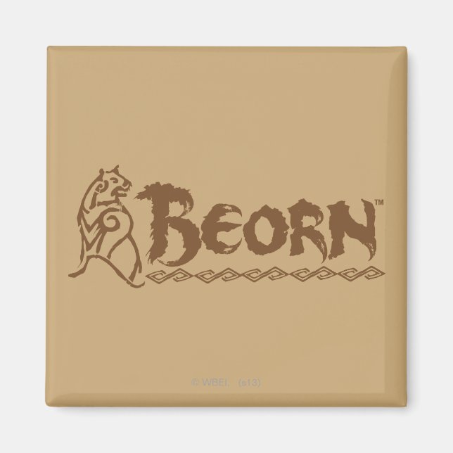 Imán BEORN™ Bear Name (Frente)