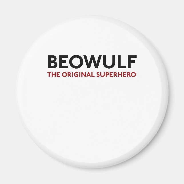 Imán Beowulf, el superhéroe original (Frente)