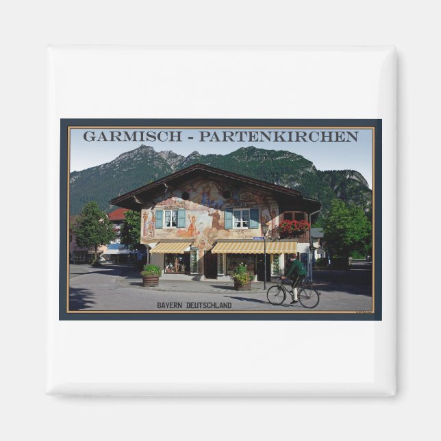 Imán Berchtesgaden - Bavarian Biker (Frente)