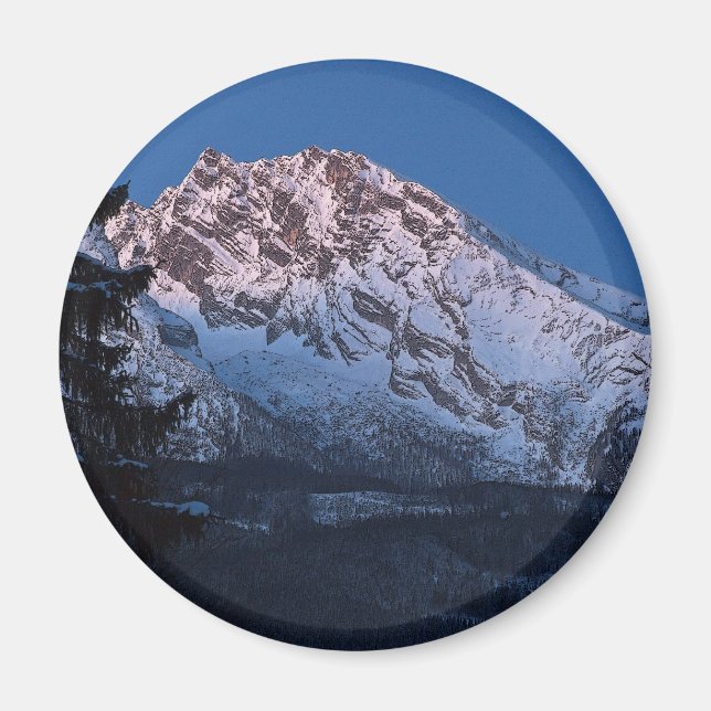 Imán Berchtesgaden - Temprano por la mañana Watzmann (Frente)
