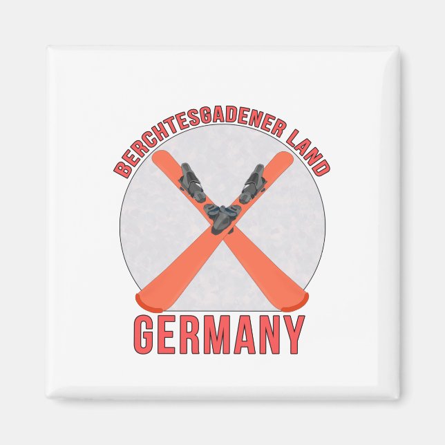 Imán Berchtesgadener Land, Alemania (Frente)