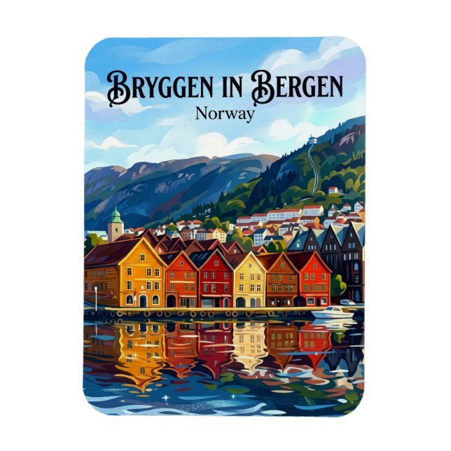 Imán Bergen Noruega (Vertical)