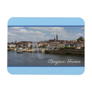 Imán Bergerac Panoramic Cityscape Francia