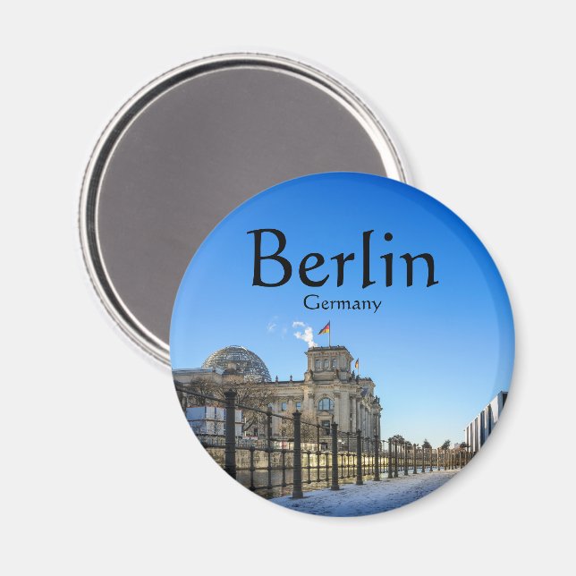 Imán Berlín Alemania (Anverso/Reverso)