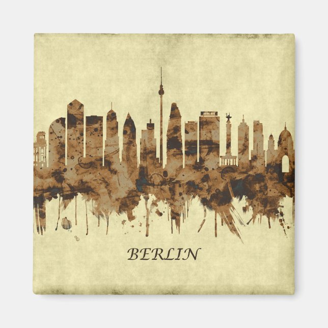 Imán Berlín Alemania Cityscape (Frente)