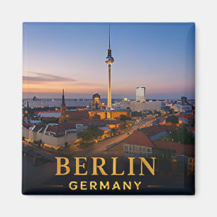 Imán Berlín Alemania Ciudad Moderna Destino de Viaje