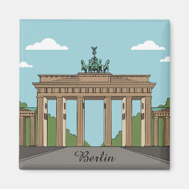 Imán Berlin Brandenburg Gate – Classic City Landmark