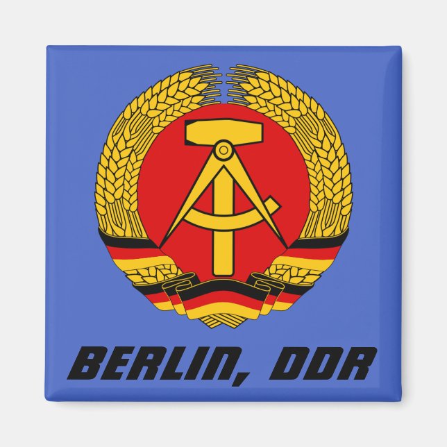 Imán Berlín, DDR - República Democrática Alemana (Frente)