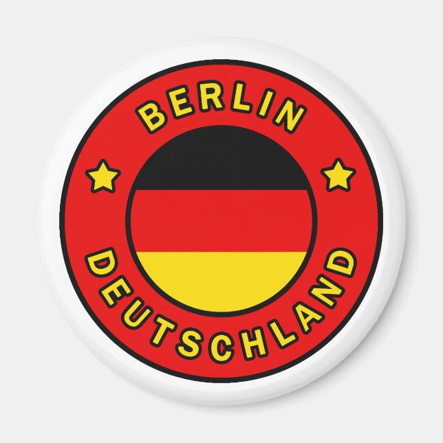 Imán Berlín Deutschland (Frente)