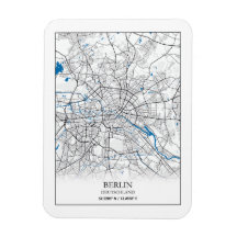 Berlín Deutschland Alemania Mapa de viajeros