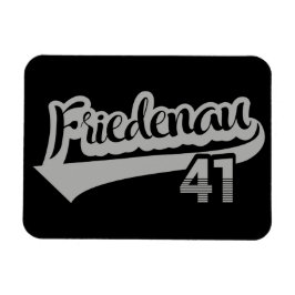 Imán Berlín Friedenau 41 Classic City Number