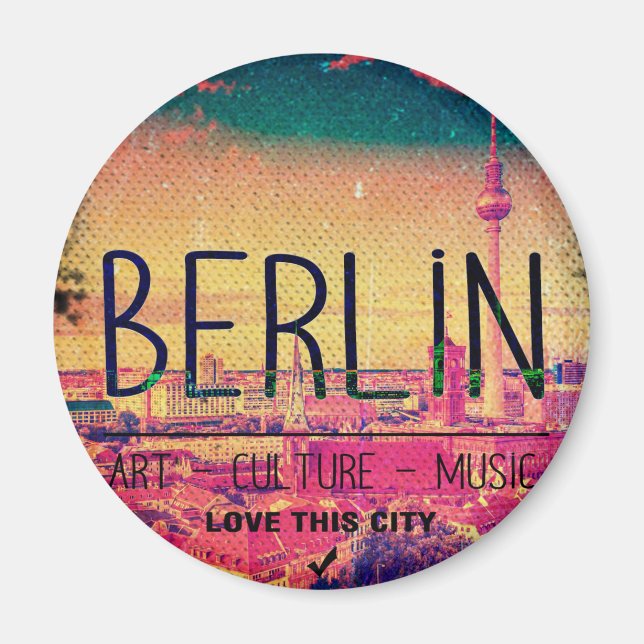 Imán Berlin, Love This City series, circle (Frente)