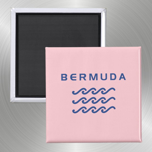 Imán Bermuda Triple ola oceánica de color claro (Subido por el creador)