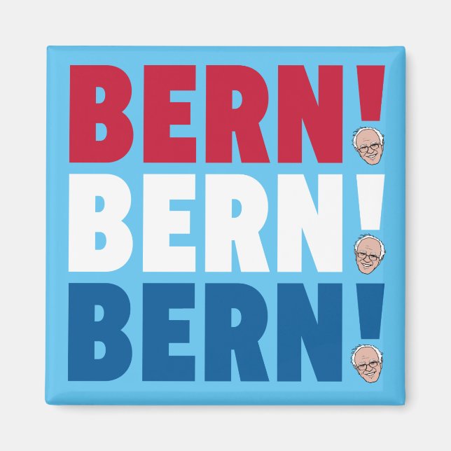 Imán Bern Bern Bernie Sanders (Frente)