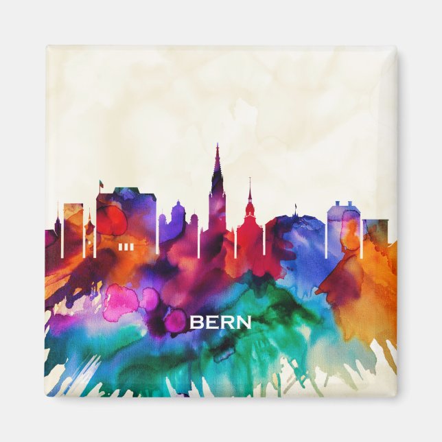 Imán Bern Skyline (Frente)