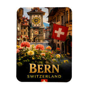 Imán Berna Suiza Capital Alpina Viaje 🏔️