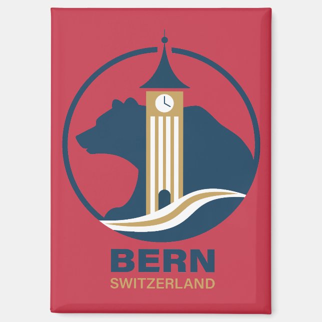 Imán Berna Suiza Europa (Anverso)