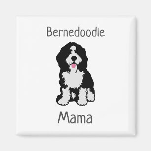 Imán Bernedoodle Mama