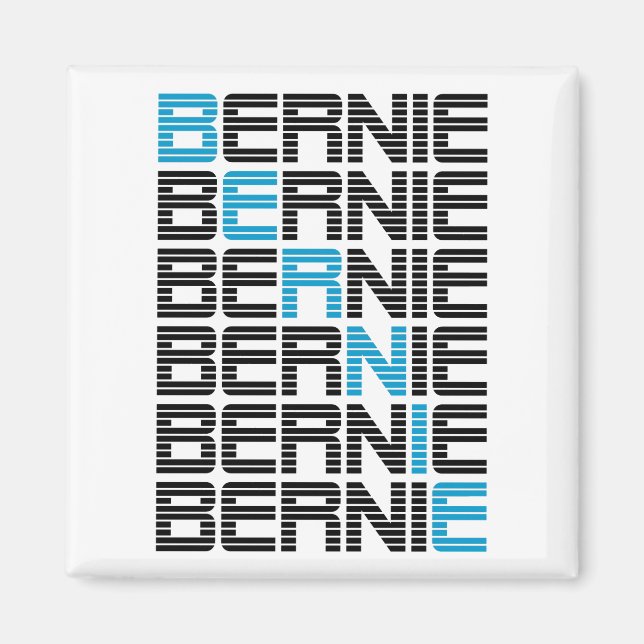 Imán BERNIE sanders textStacks (Frente)