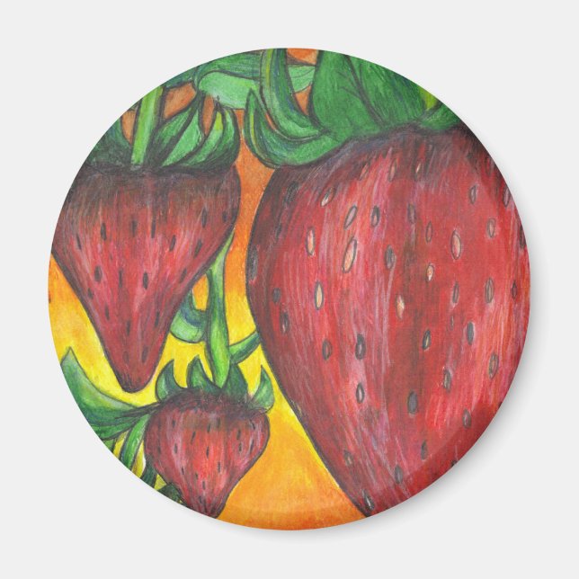 Imán Berry delicioso (Frente)