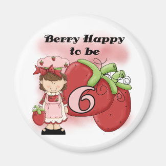 Imán Berry marrón 6 camisetas de cumpleaños y regalos