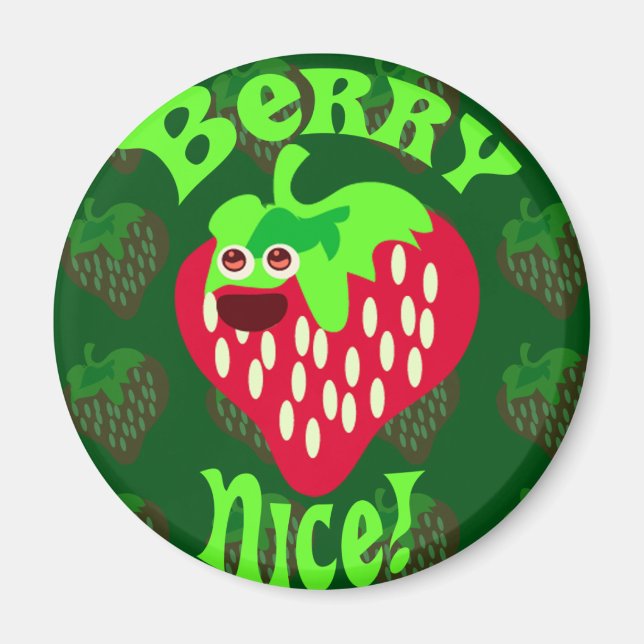 Imán ¡Berry Nice! (Frente)