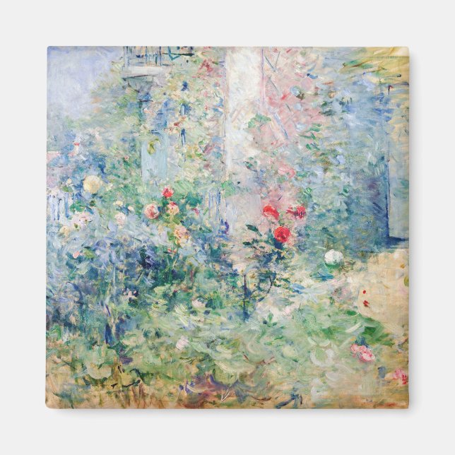 Imán Berthe Morisot - El jardín de Bougival (Frente)