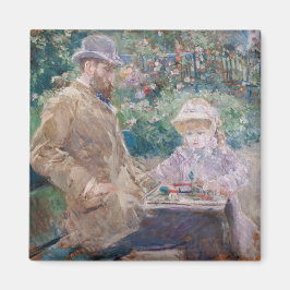 Imán Berthe Morisot - Eugene Manet con su hija