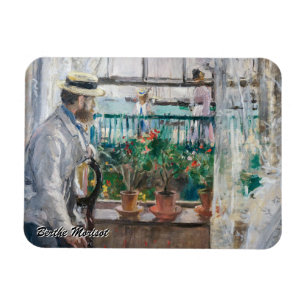 Imán Berthe Morisot - Eugene Manet en la Isla de Wight