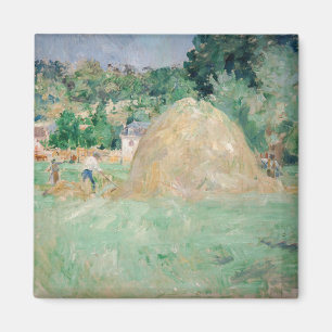 Imán Berthe Morisot - Haystacks en Bougival