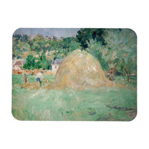 Imán Berthe Morisot - Haystacks en Bougival