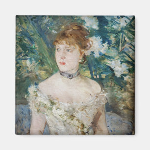 Imán Berthe Morisot - Joven muchacha con traje de baile