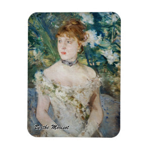 Imán Berthe Morisot - Joven muchacha con traje de baile