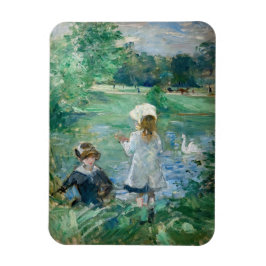 Imán Berthe Morisot - Junto a un lago