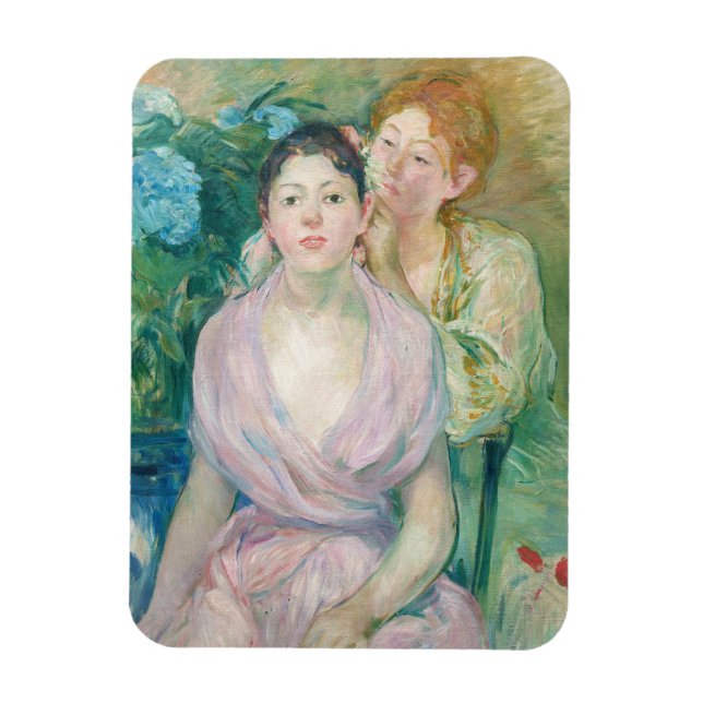 Imán Berthe Morisot - La Horstensia / Las Dos Hermanas (Vertical)