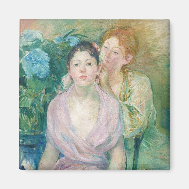 Imán Berthe Morisot - La Horstensia / Las Dos Hermanas (Frente)