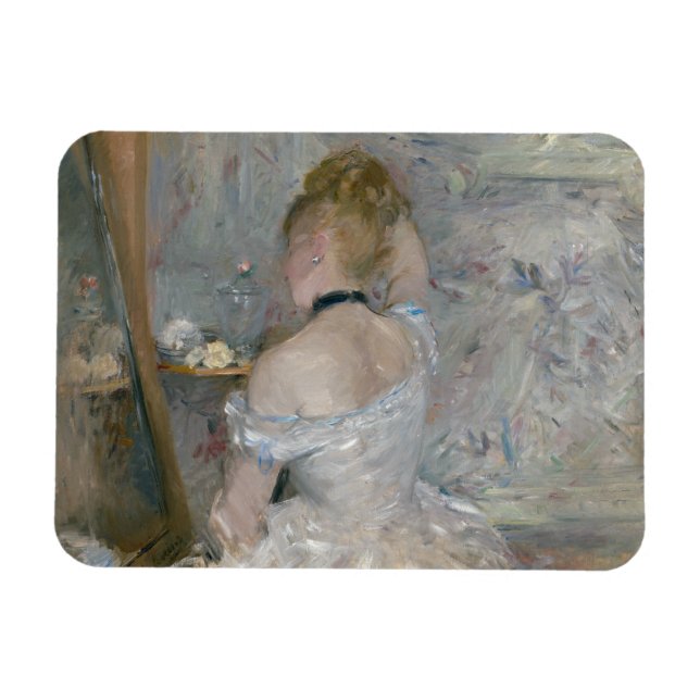Imán Berthe Morisot - Mujer en su retrete (Horizontal)