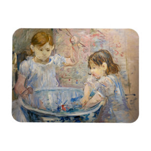 Imán Berthe Morisot - Niños en la fuente