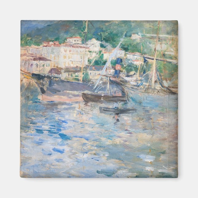 Imán Berthe Morisot - Puerto de Niza (Frente)
