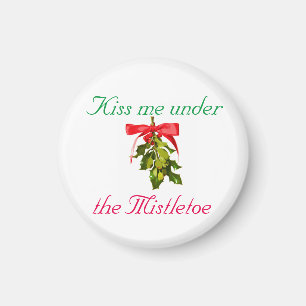 Imán bésame bajo la mistletoe Thunder_Cove