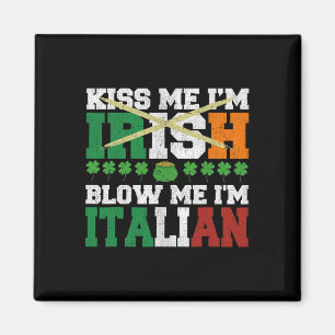 Imán Bésame Soy Irlandés Golpéame Soy Italiano St Patri