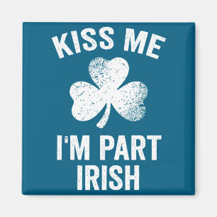 Imán Bésame soy parte irlandés día de san patricio dive