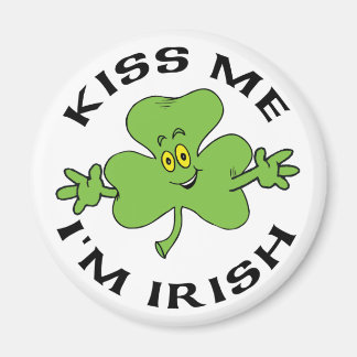 Imán Bésame, soy un regalo irlandés