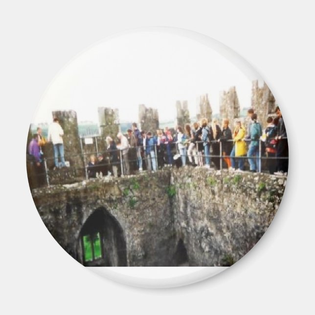 Imán Besando La Sonrisa De Blarney (Frente)
