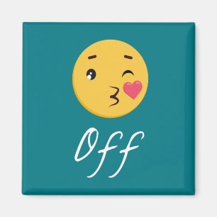 Imán Besarse de la Emoji Divertida y popular moda