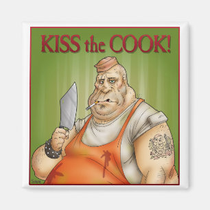 Imán Bese al cocinero